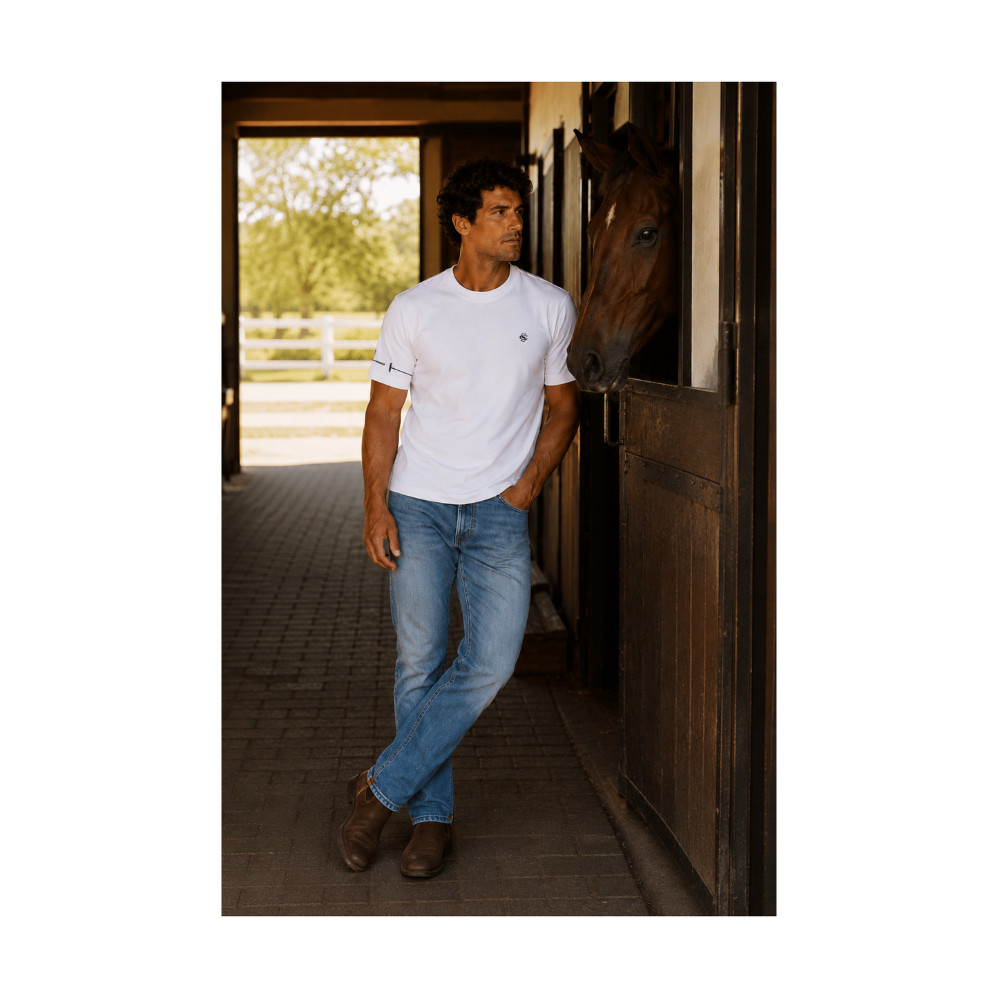 The Mallet Tee White