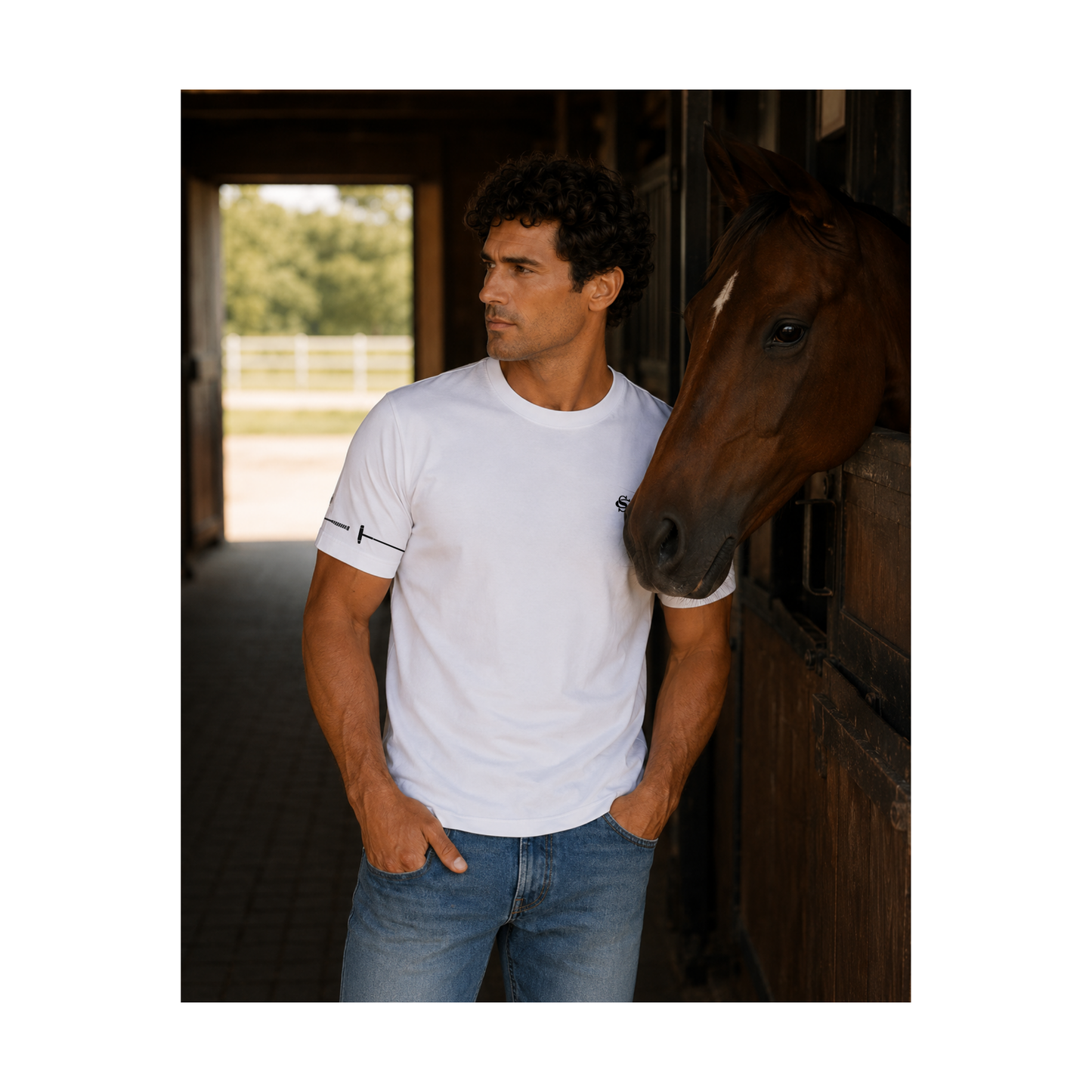 The Mallet Tee White