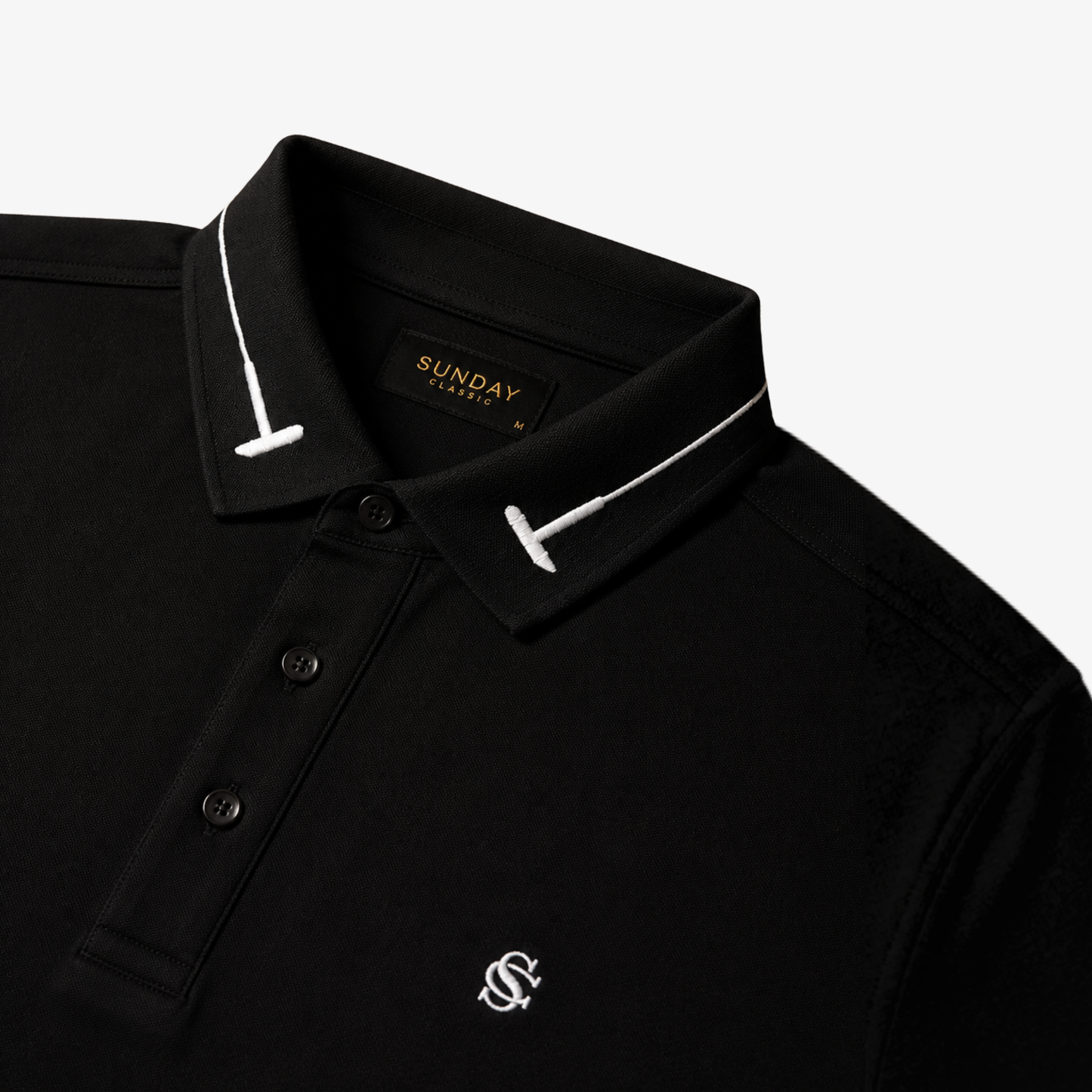 Signature Polo Black