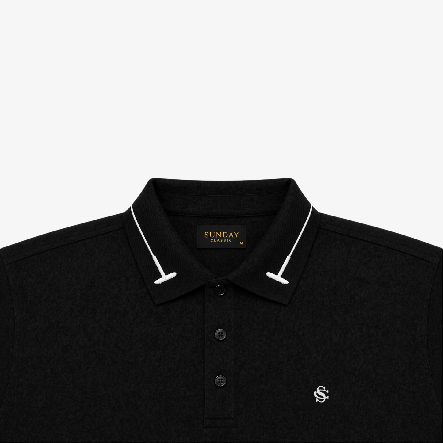 Signature Polo Black