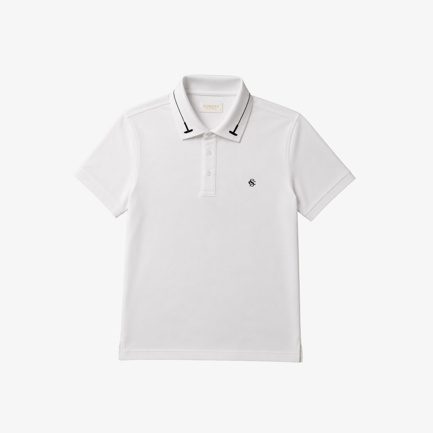Signature Polo White