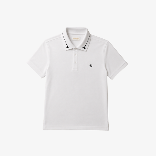Signature Polo White