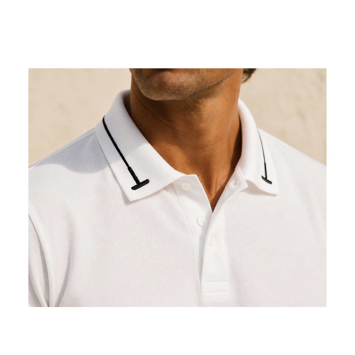 Signature Polo White