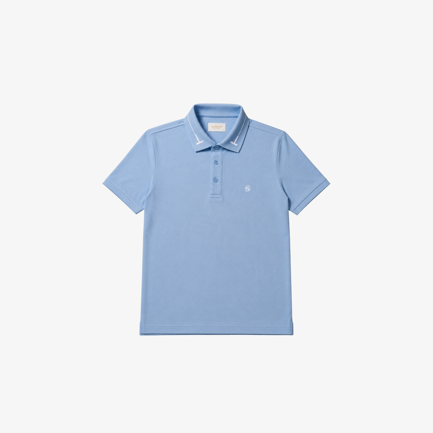 Signature Polo Cool Blue
