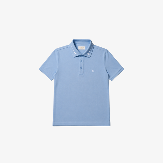 Signature Polo Cool Blue
