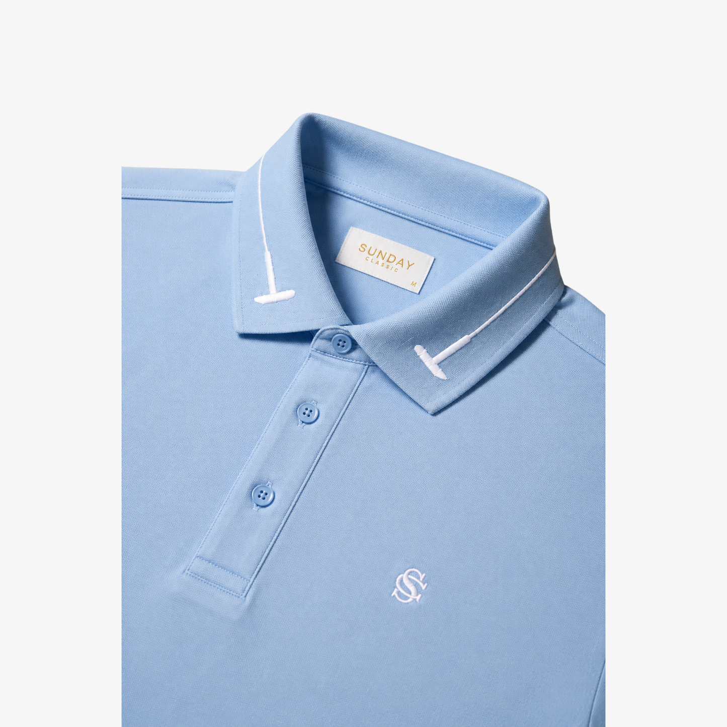 Signature Polo Cool Blue