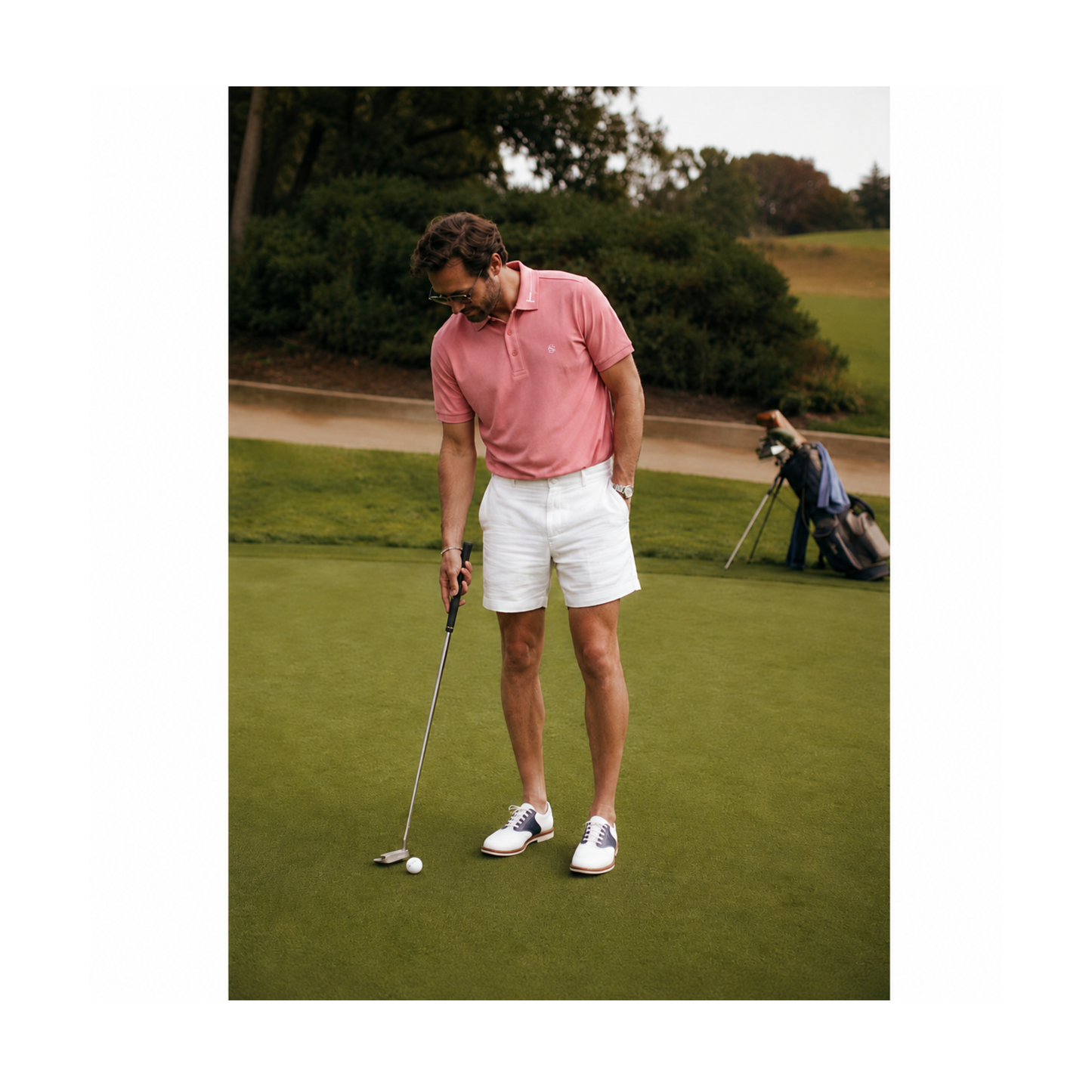 Signature Polo Spanish Pink